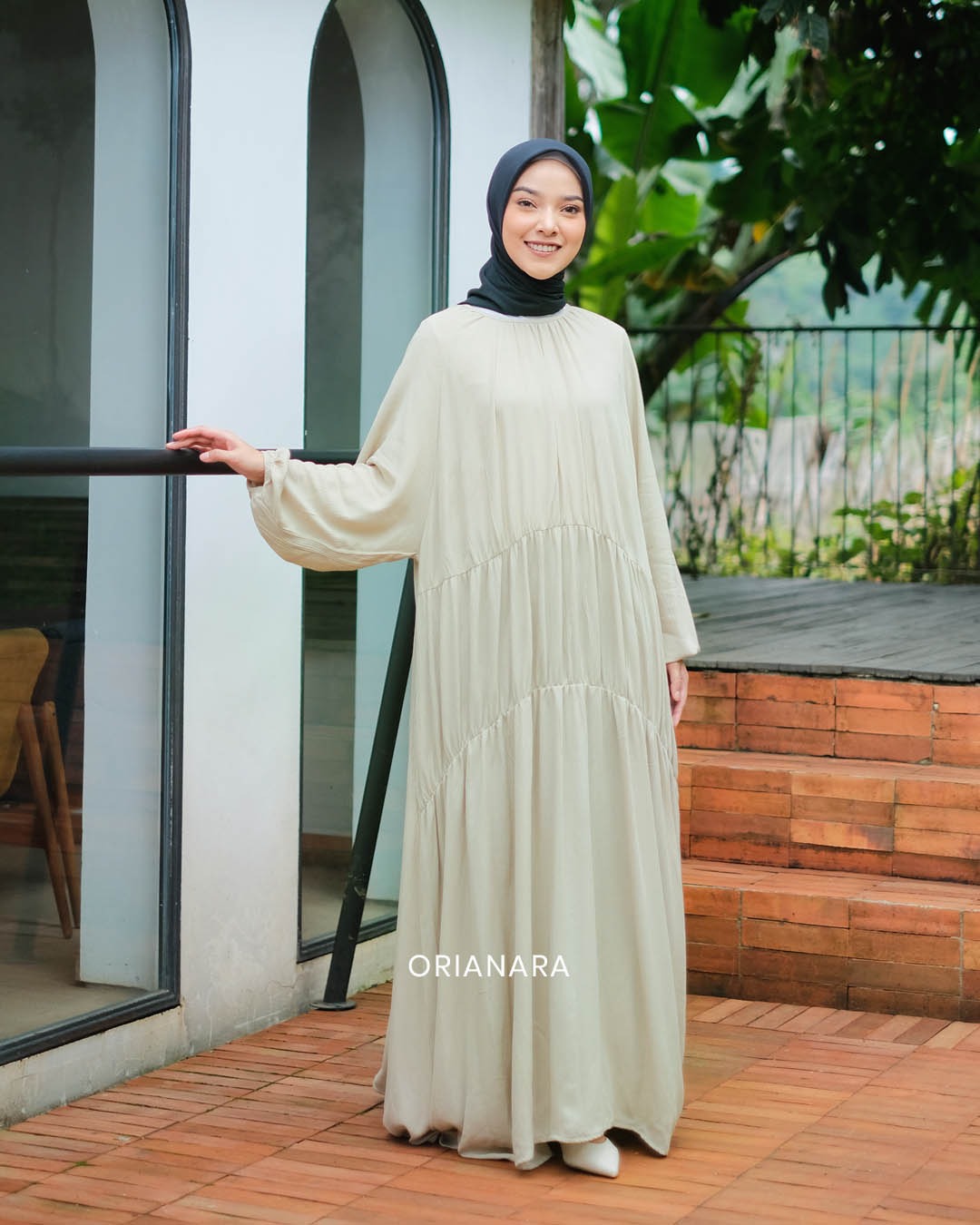 Deeba Dress - Sage
