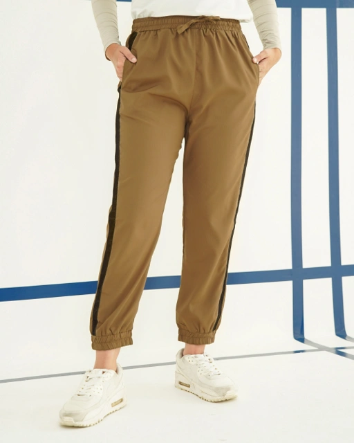 Image of AURORA PANTS - BROWN