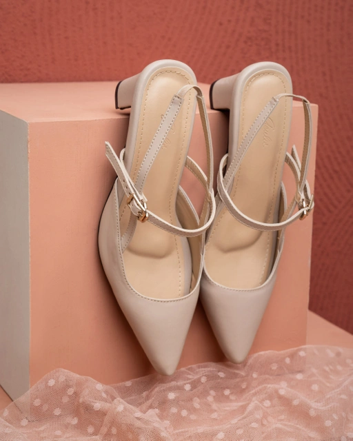 Image of EMILY HEELS - NUDE