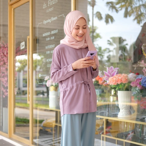 Lilac - Laluna Shirt