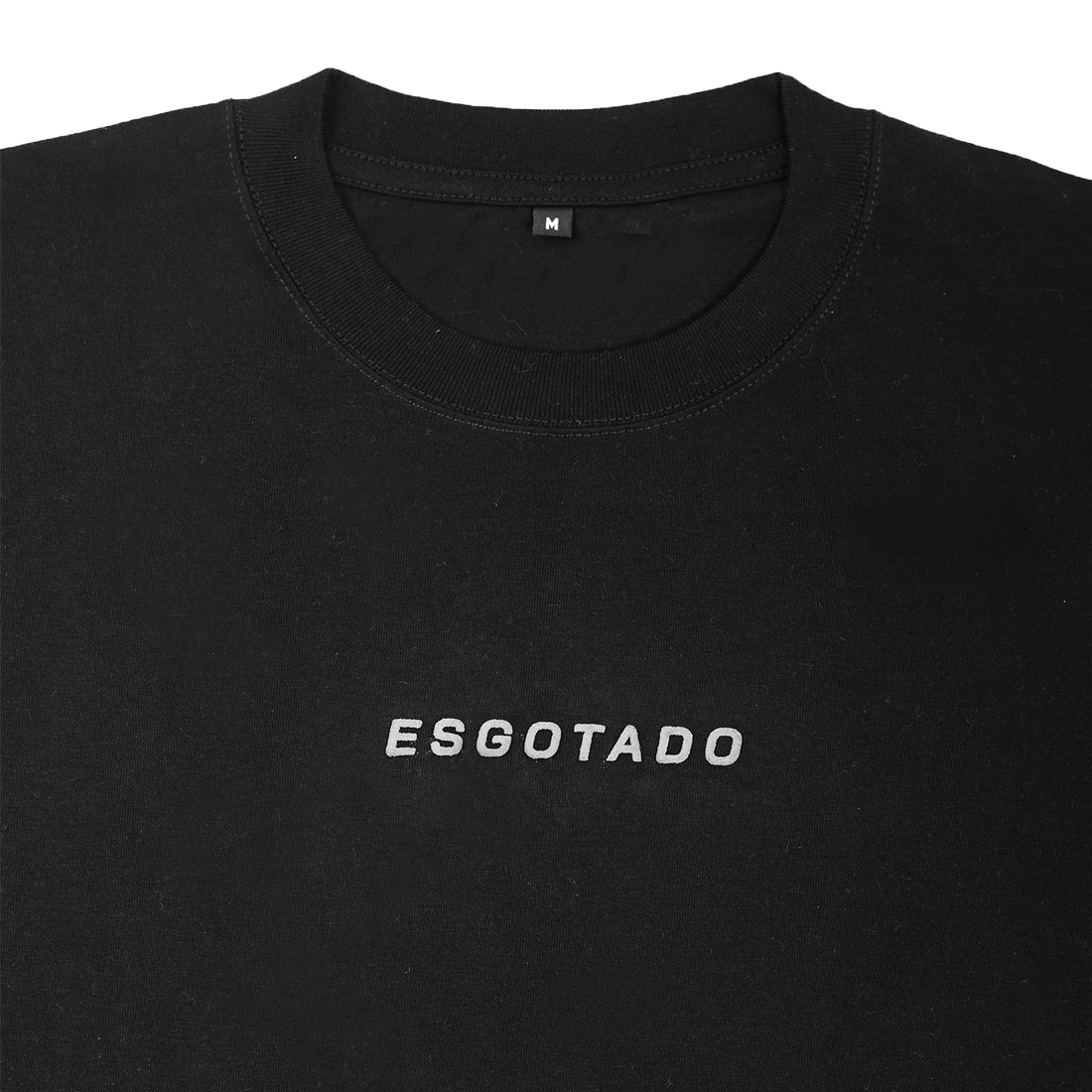 Esgotado Oversize T-Shirt Basic Logo 01 Black