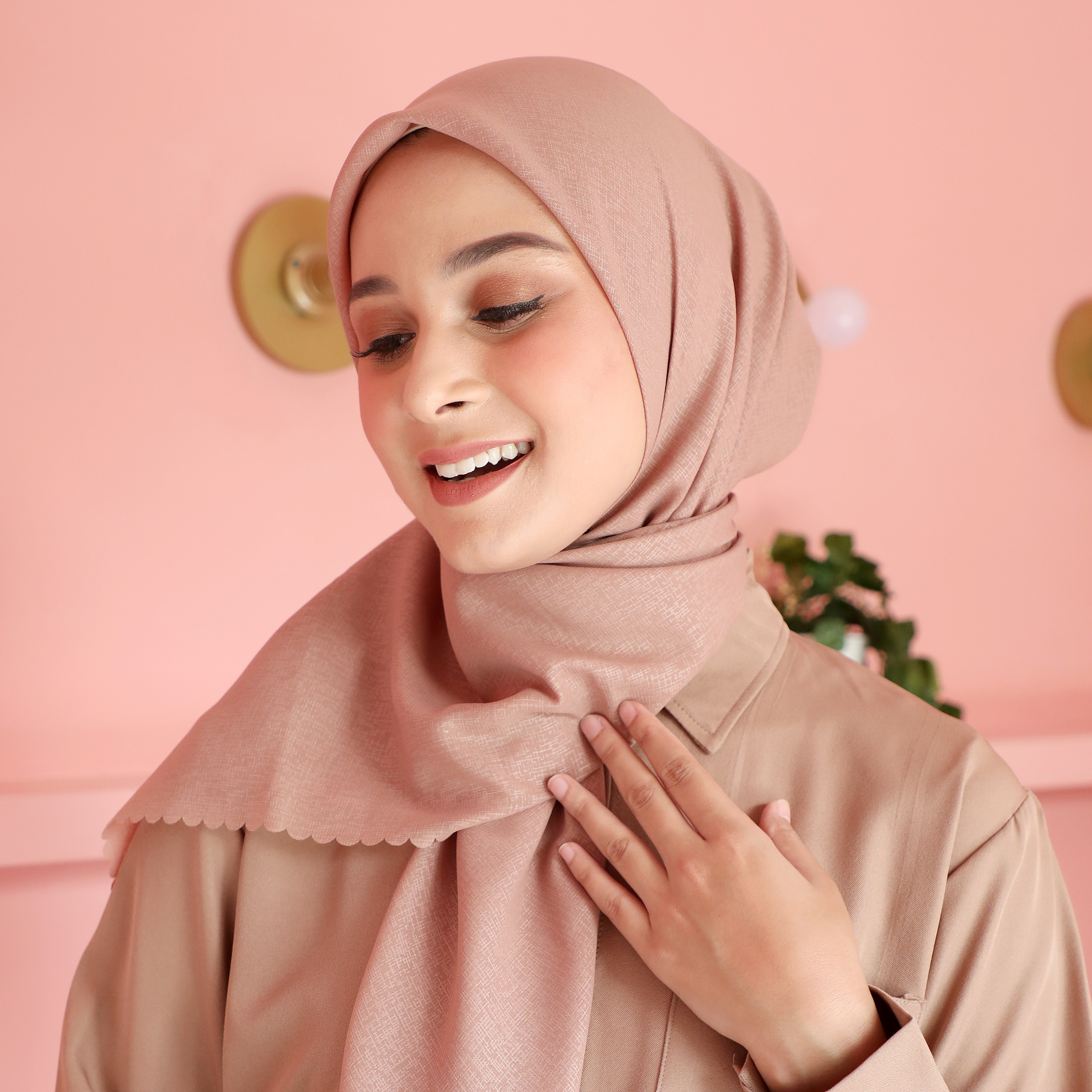 Hijab Segiempat Viscose Linen (Linea Bamboosa Daily Hijab)