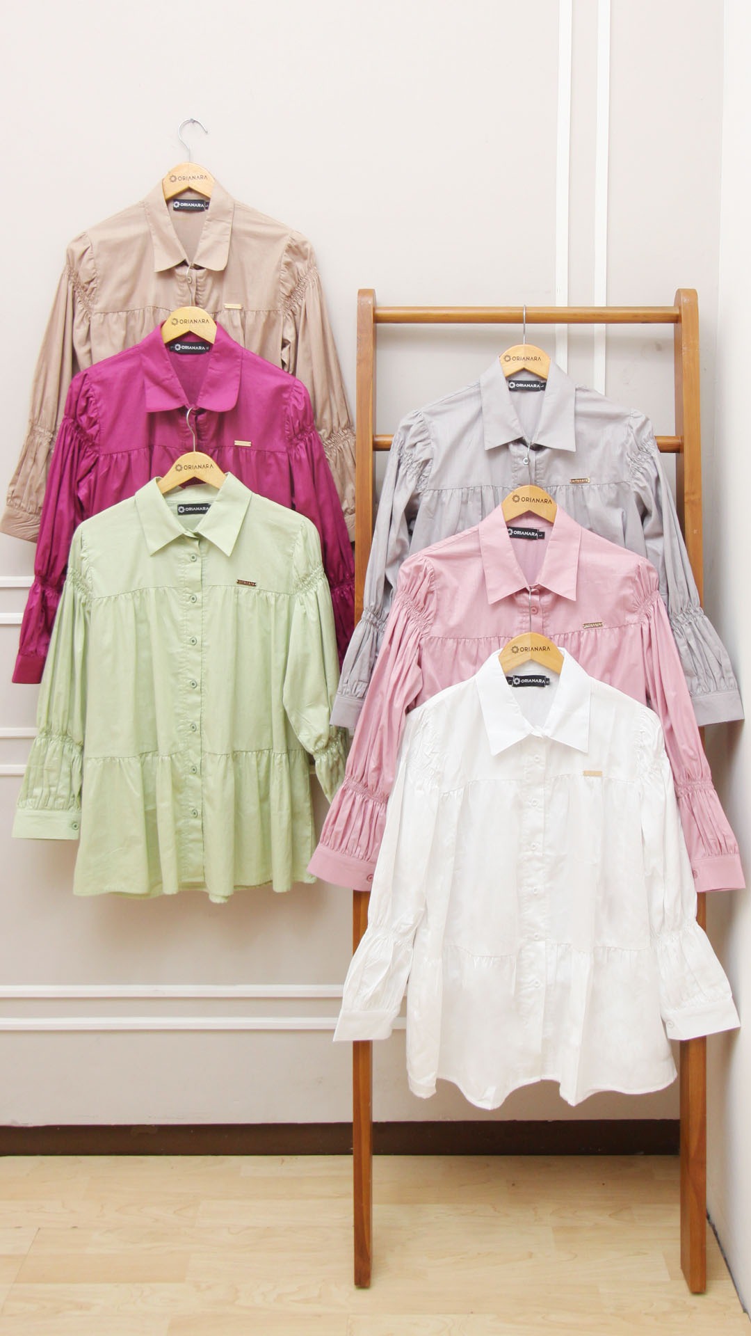Mega Blouse - Latte