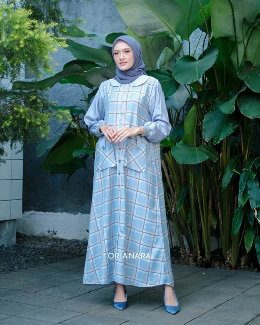 Image of Bridgit Dress - Sky Blue