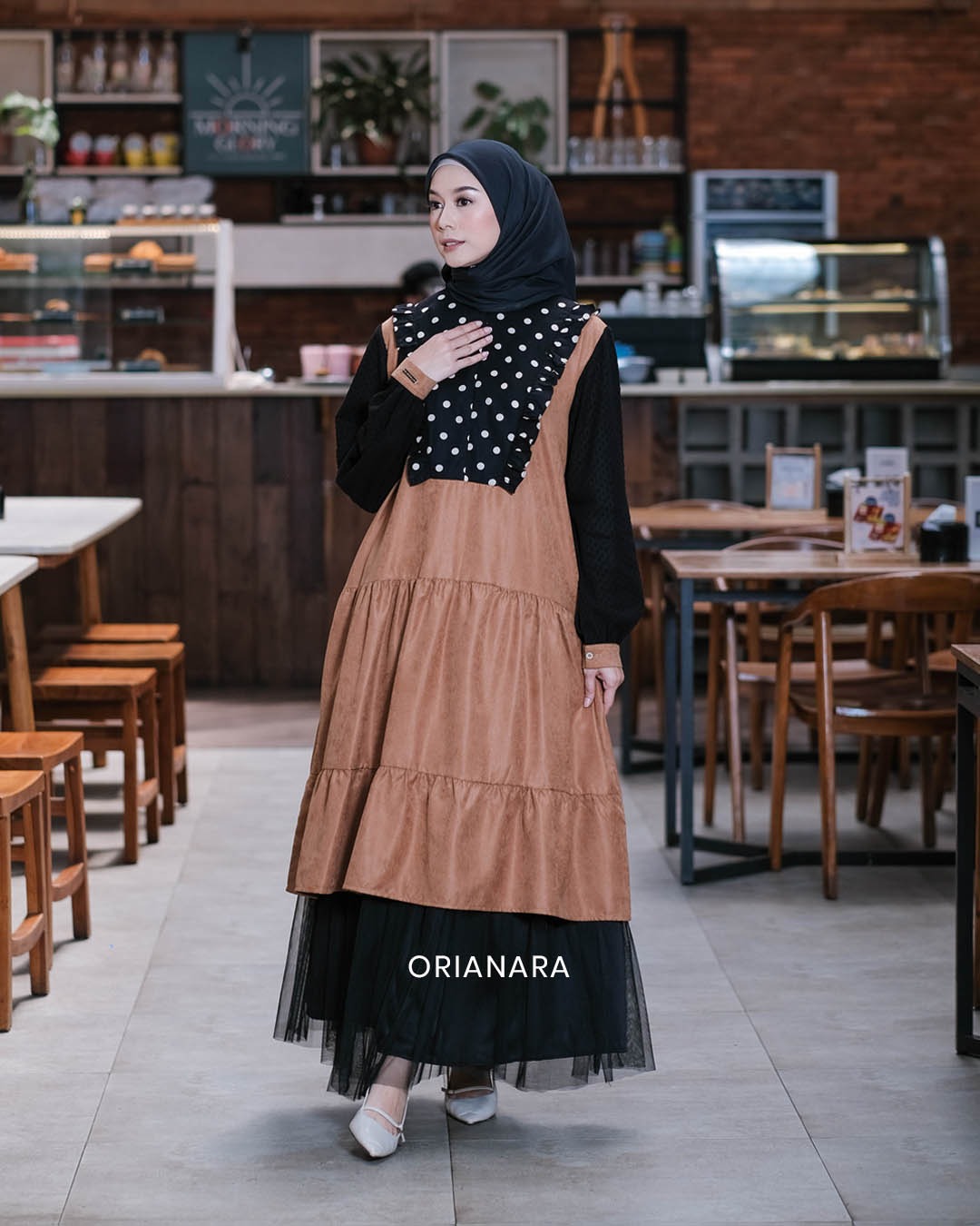 Kale Midi - Brown Sugar