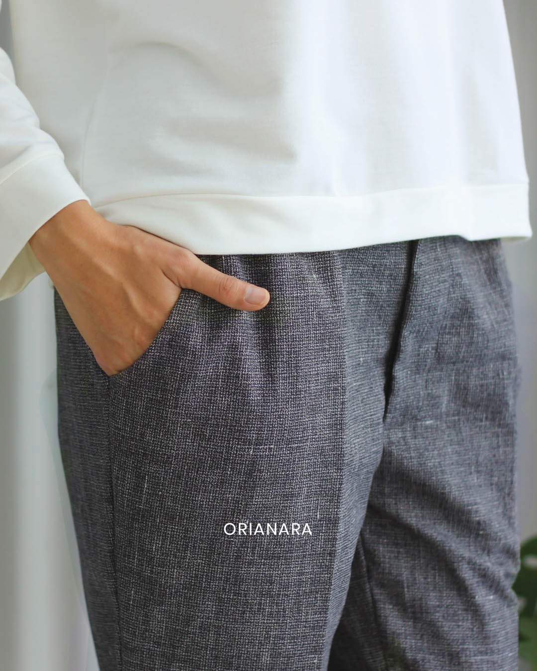 Katarina Pants - Glen Black