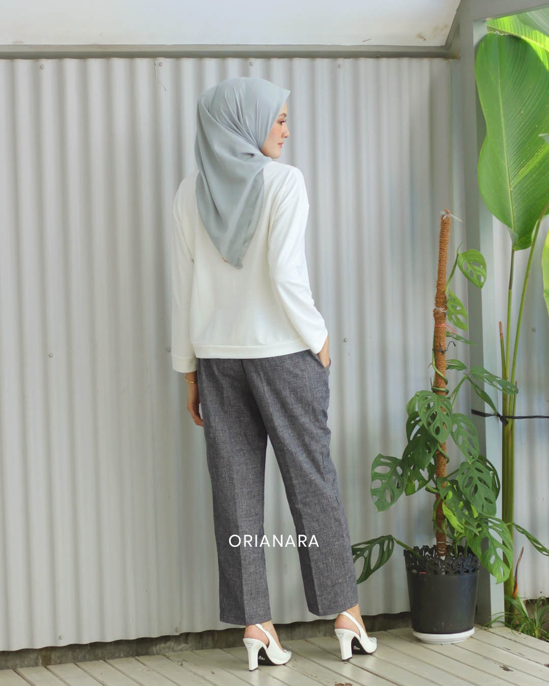 Katarina Pants - Glen Black