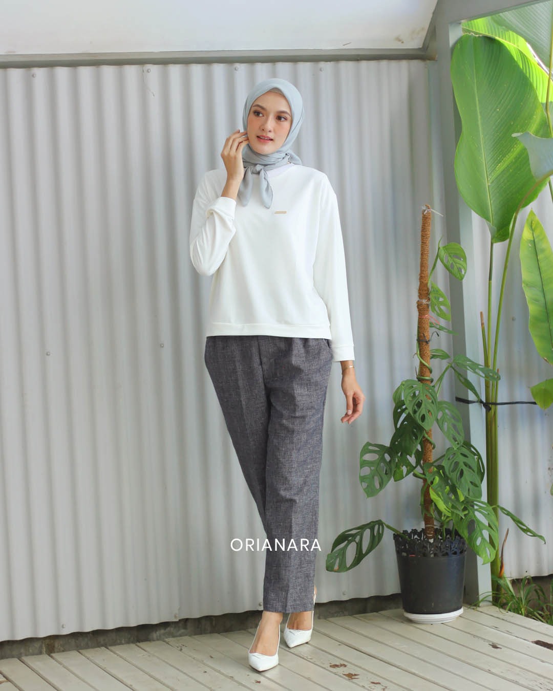 Katarina Pants - Glen Black
