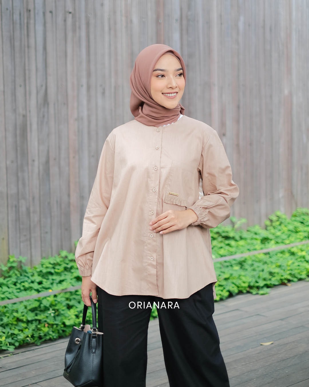 Kauree Blouse - Brown