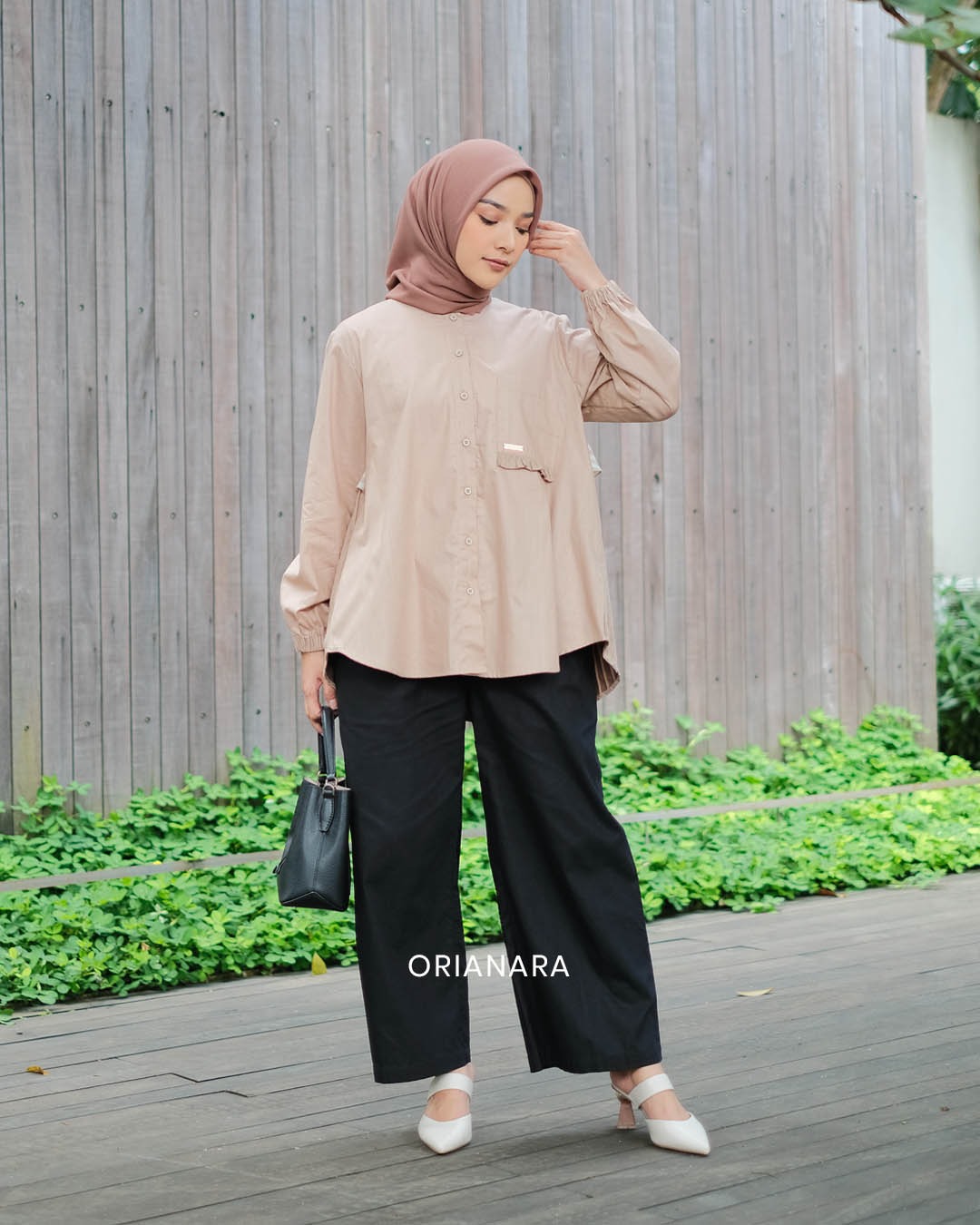 Kauree Blouse - Brown