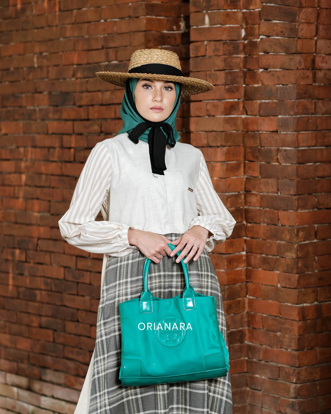Yezi Dress - Green Fern