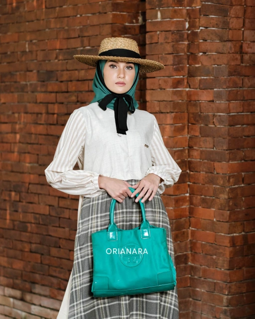 Yezi Dress - Green Fern