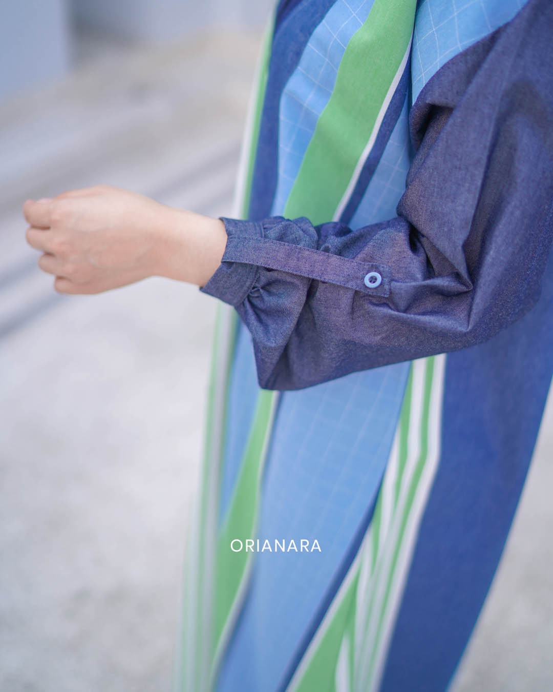 Marcella Dress - Blue Denim