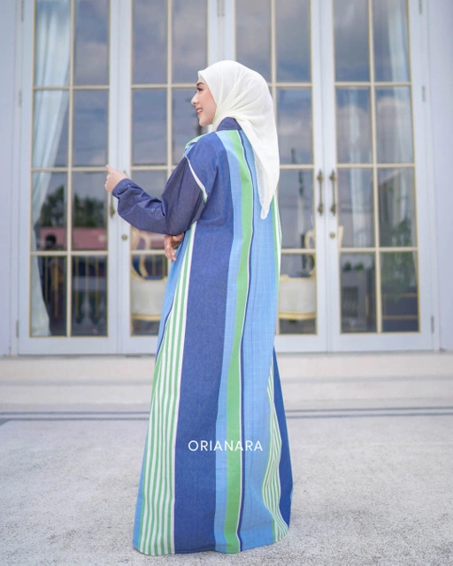 Marcella Dress - Blue Denim