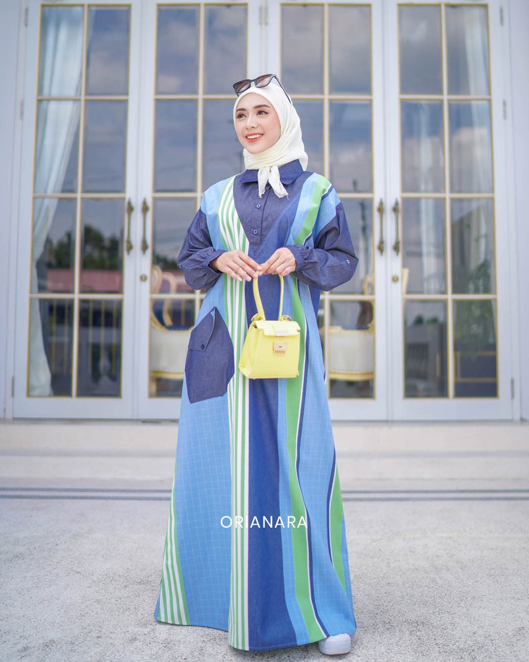 Marcella Dress - Blue Denim