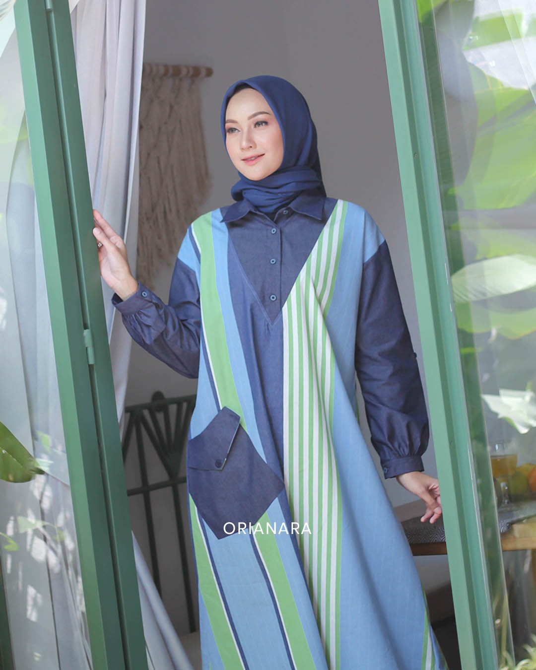 Marcella Dress - Blue Denim