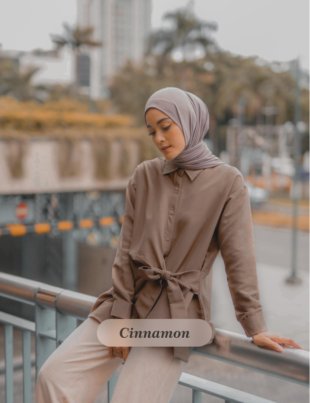 FERYAL TOP CINNAMON 