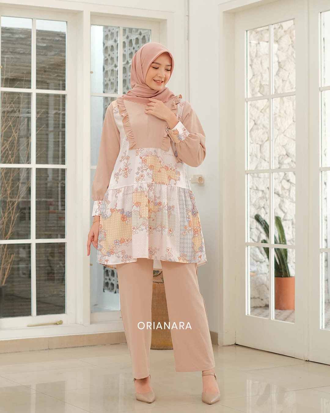 GANIYA TUNIK - CREAM