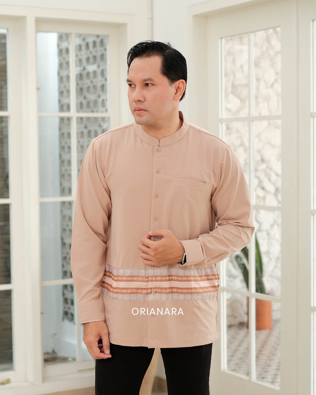 GANIYA KOKO DAD PANJANG - CREAM