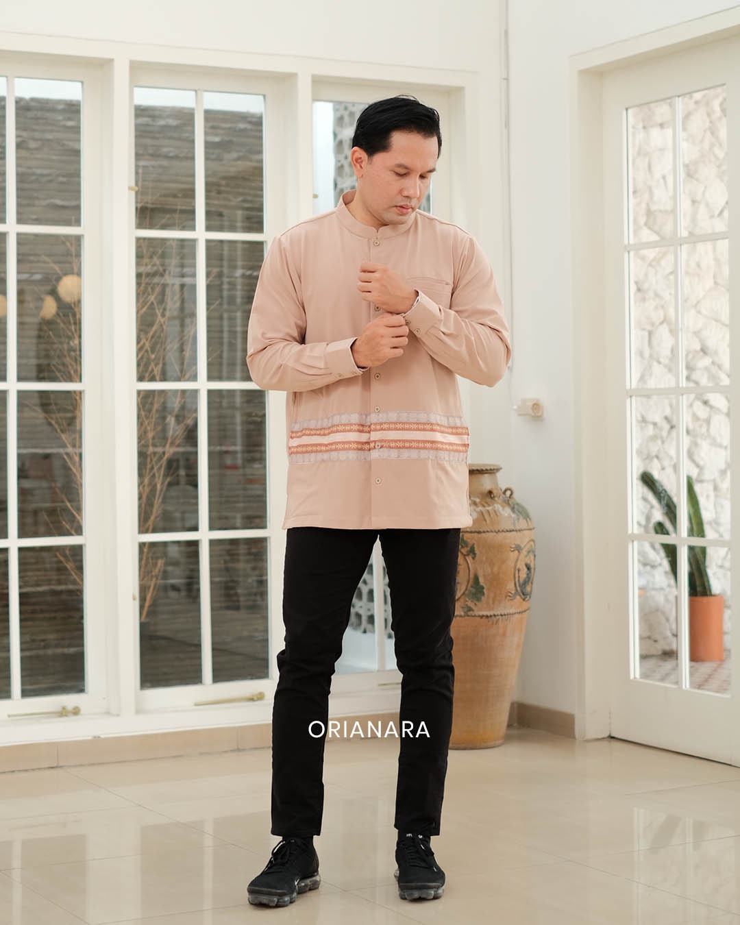 GANIYA KOKO DAD PANJANG - CREAM