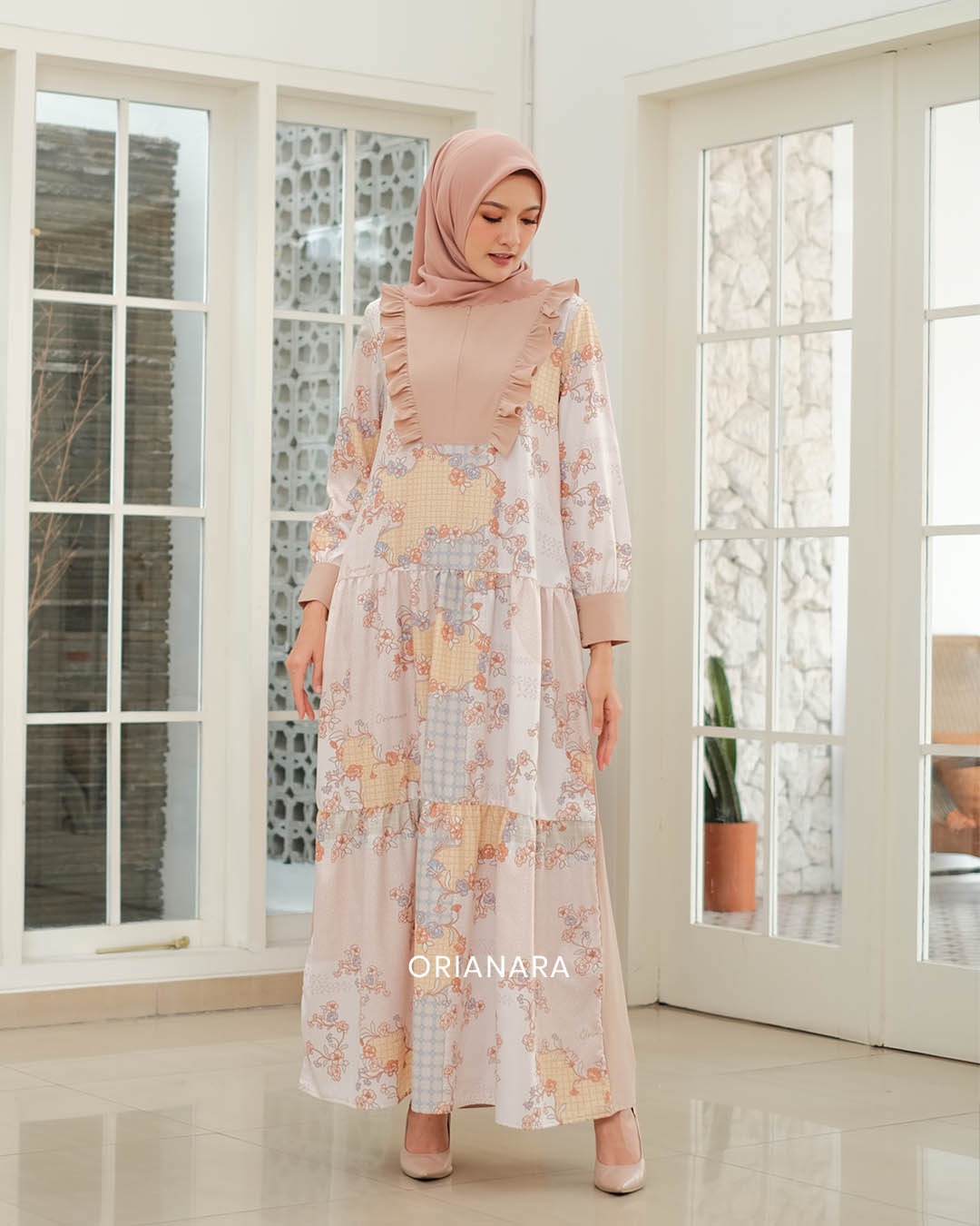 GANIYA DRESS - CREAM