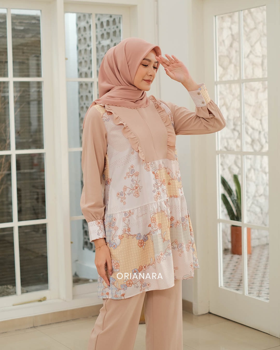GANIYA TUNIK - CREAM