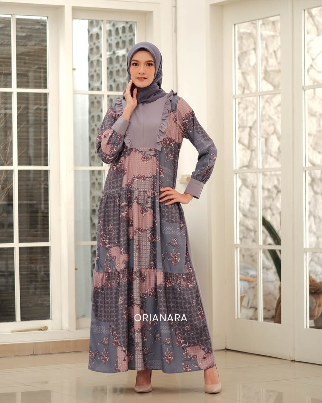 GANIYA DRESS - DARKER SEA