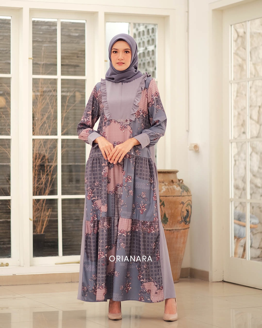 GANIYA DRESS - DARKER SEA