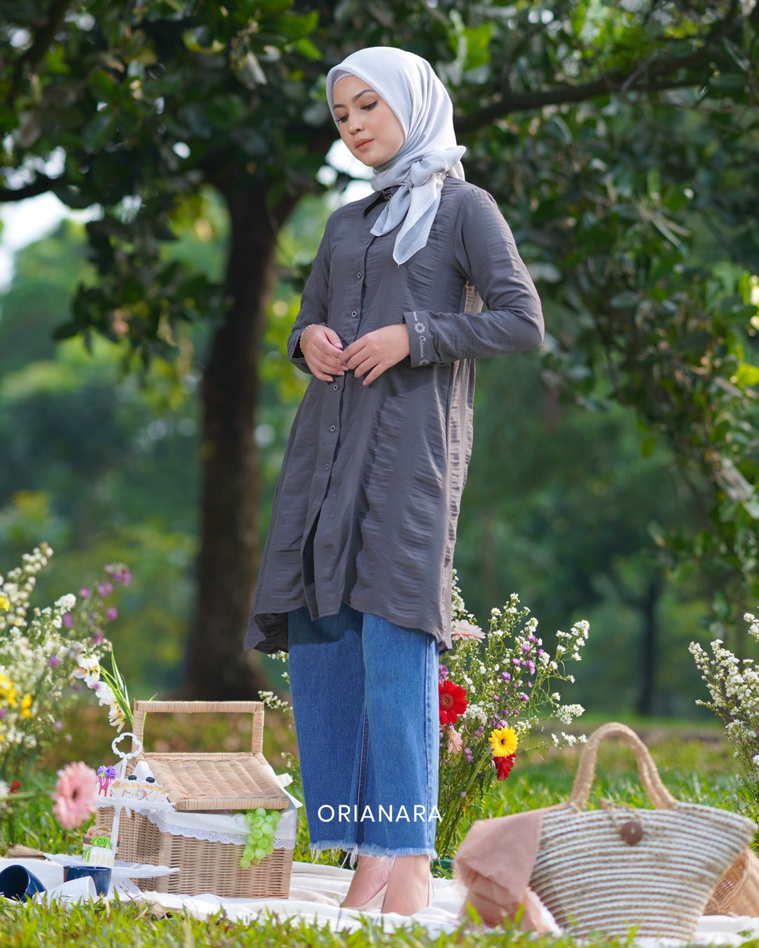 Anhel Tunik Grey