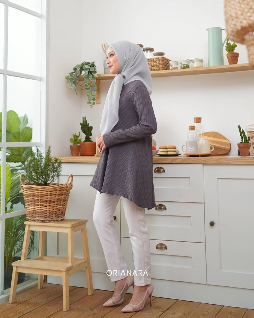 Titan Blouse Grey