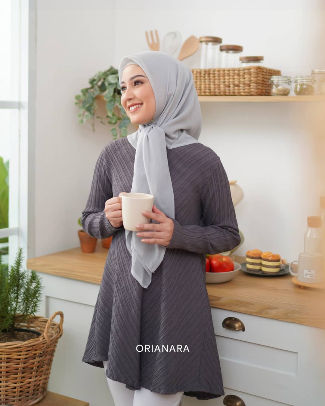 Titan Blouse Grey