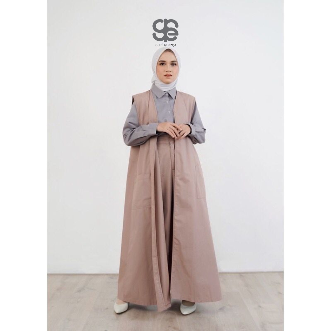 ANELA Long Vest - Milo
