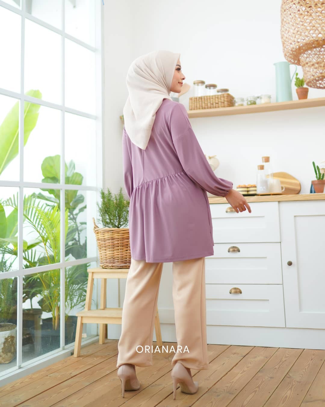 Himawari Tunik - Lavender