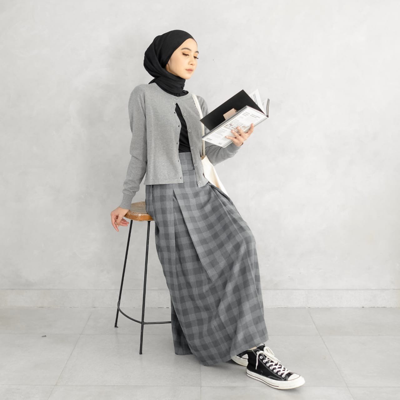 NAYA SKIRT DARK GREY