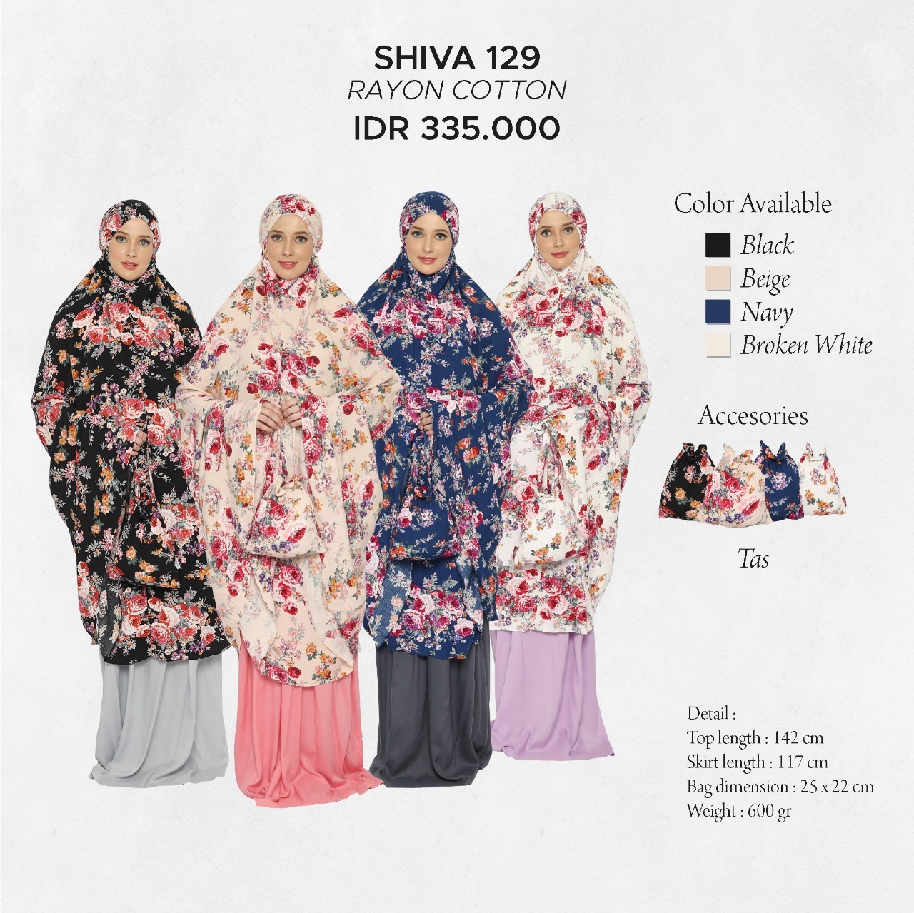 Tatuis Mukena Shiva 129 Syari Jumbo
