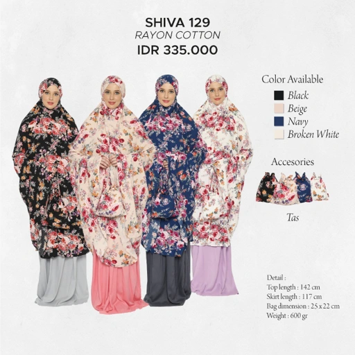 Image of Tatuis Mukena Shiva 129 Syari Jumbo