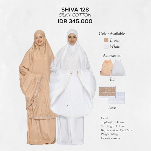 Image of Tatuis Mukena Shiva 128 Syari Jumbo