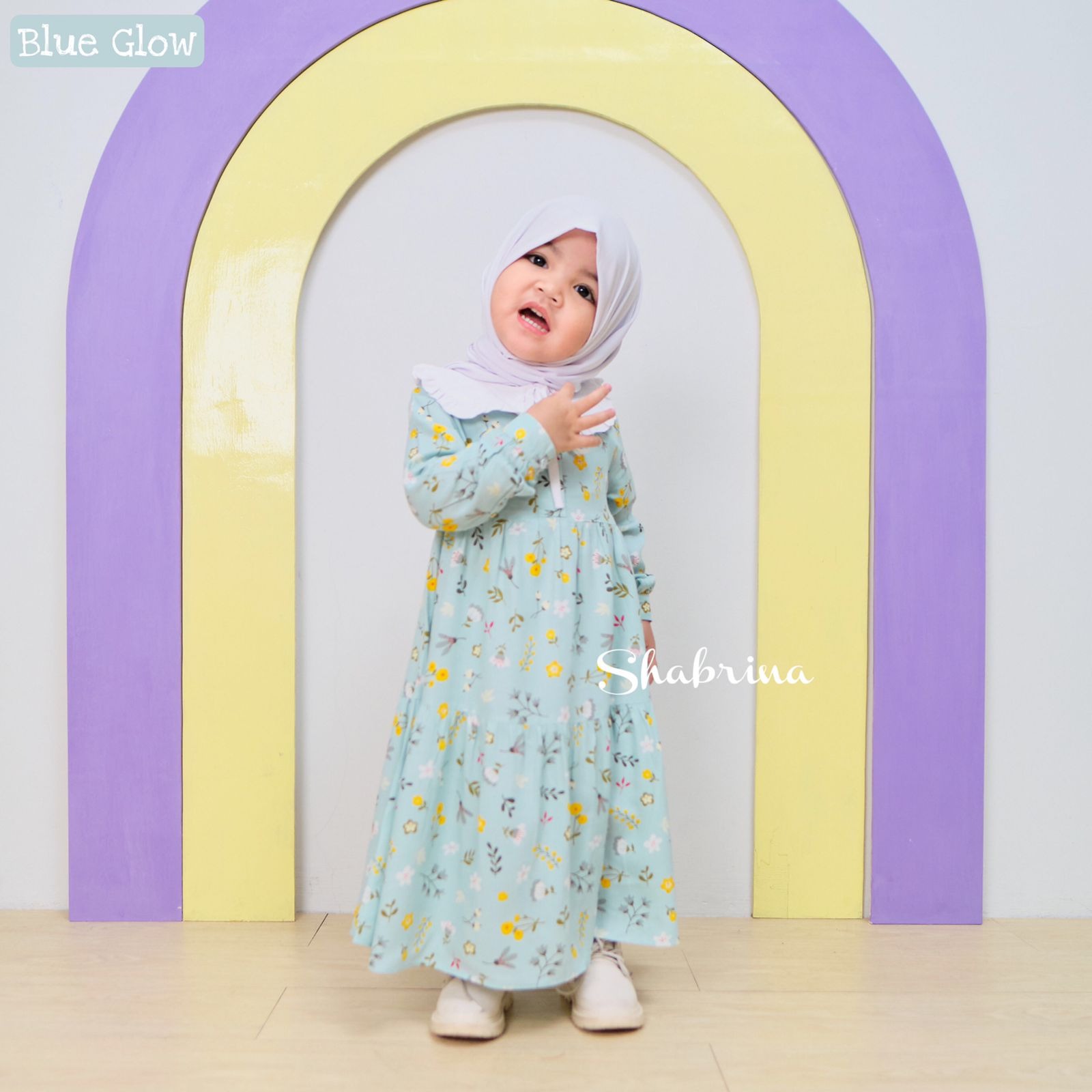 Gamis Syakira Anak (Hanya Gamis) size XS, S, M, L by Shabrina