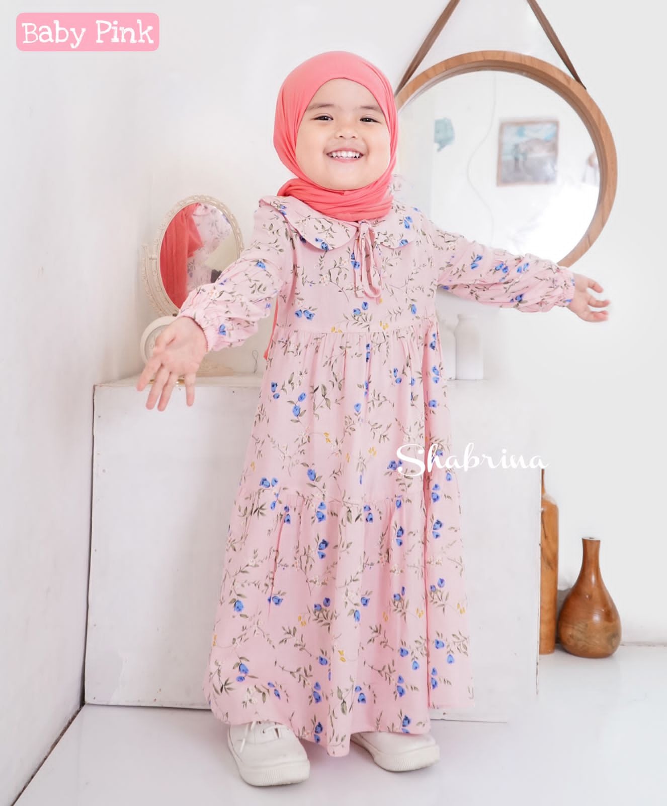 Gamis Rayhanna sz XS,S,M dan L by Shabrina