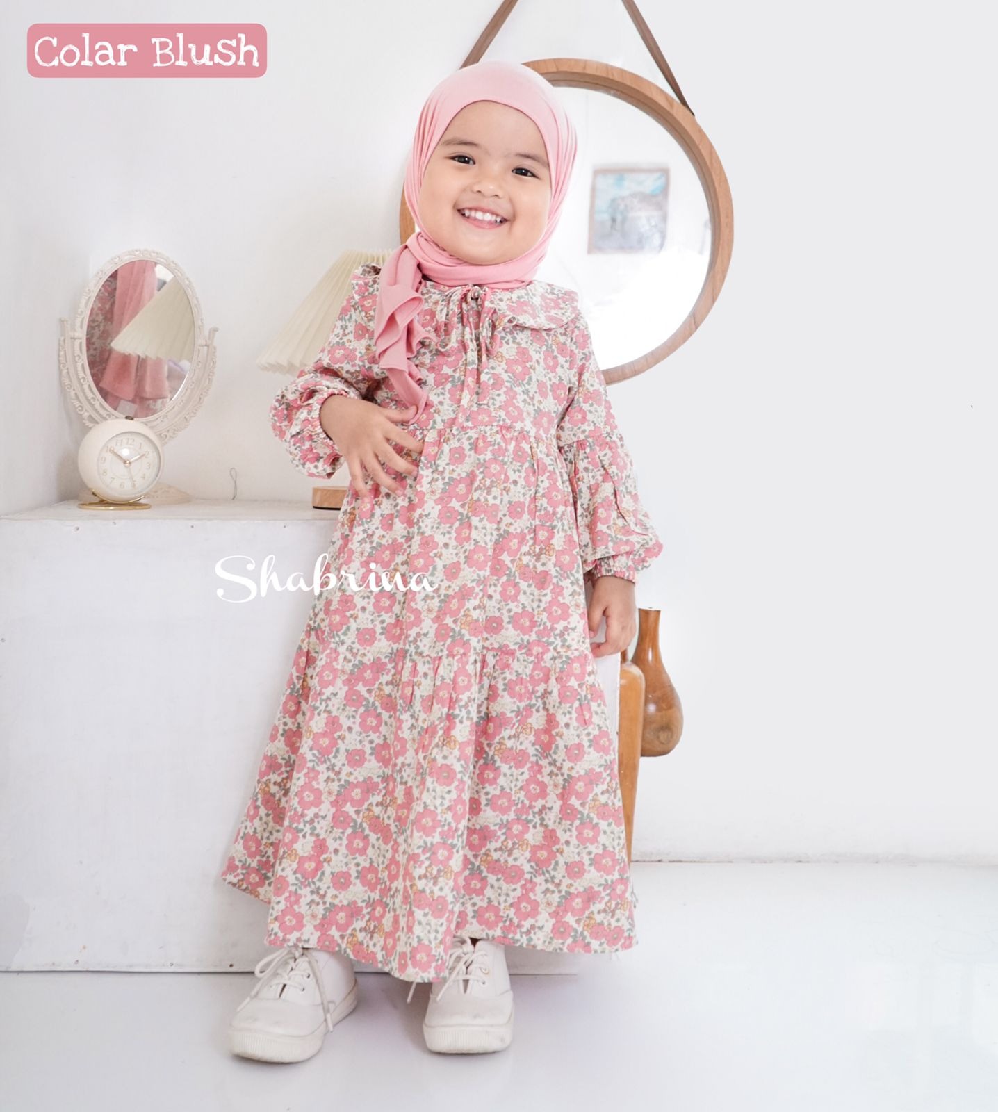 Gamis Rayhanna sz XS,S,M dan L by Shabrina