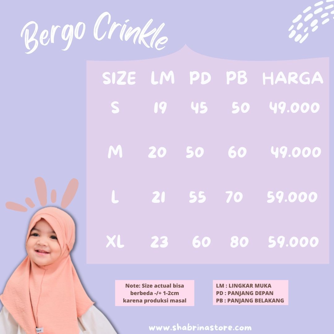 Hijab Crinkle by Shabrina
