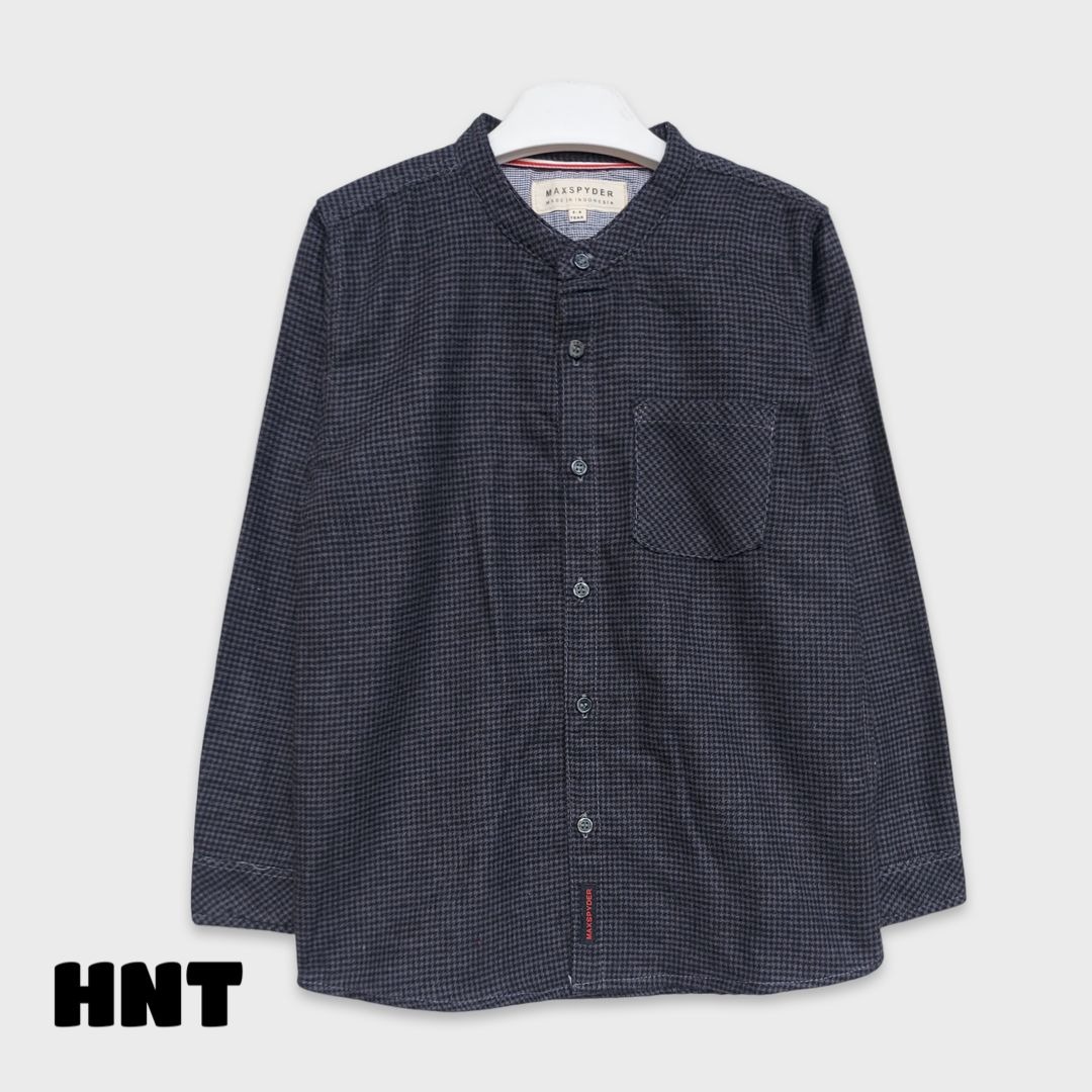 Size 5-6y Kemeja Lengan Panjang Max Spyder
