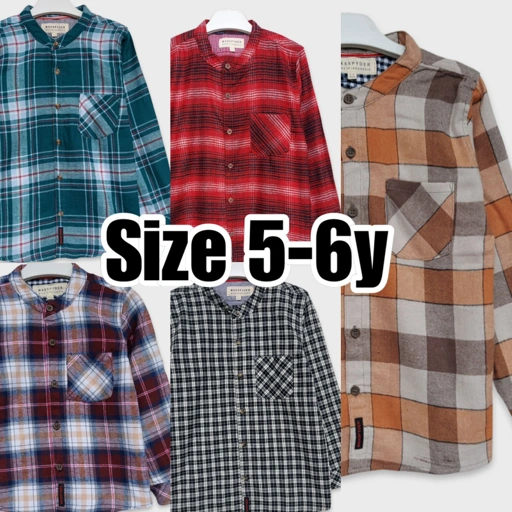 Size 5-6y Kemeja Lengan Panjang Max Spyder