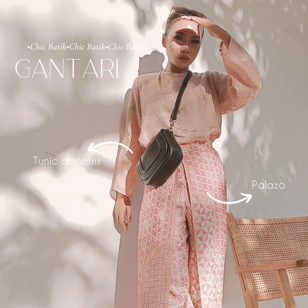 GANTARI Set (Long Palazo & fancy tunic)