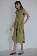 Fukku Dress Olive