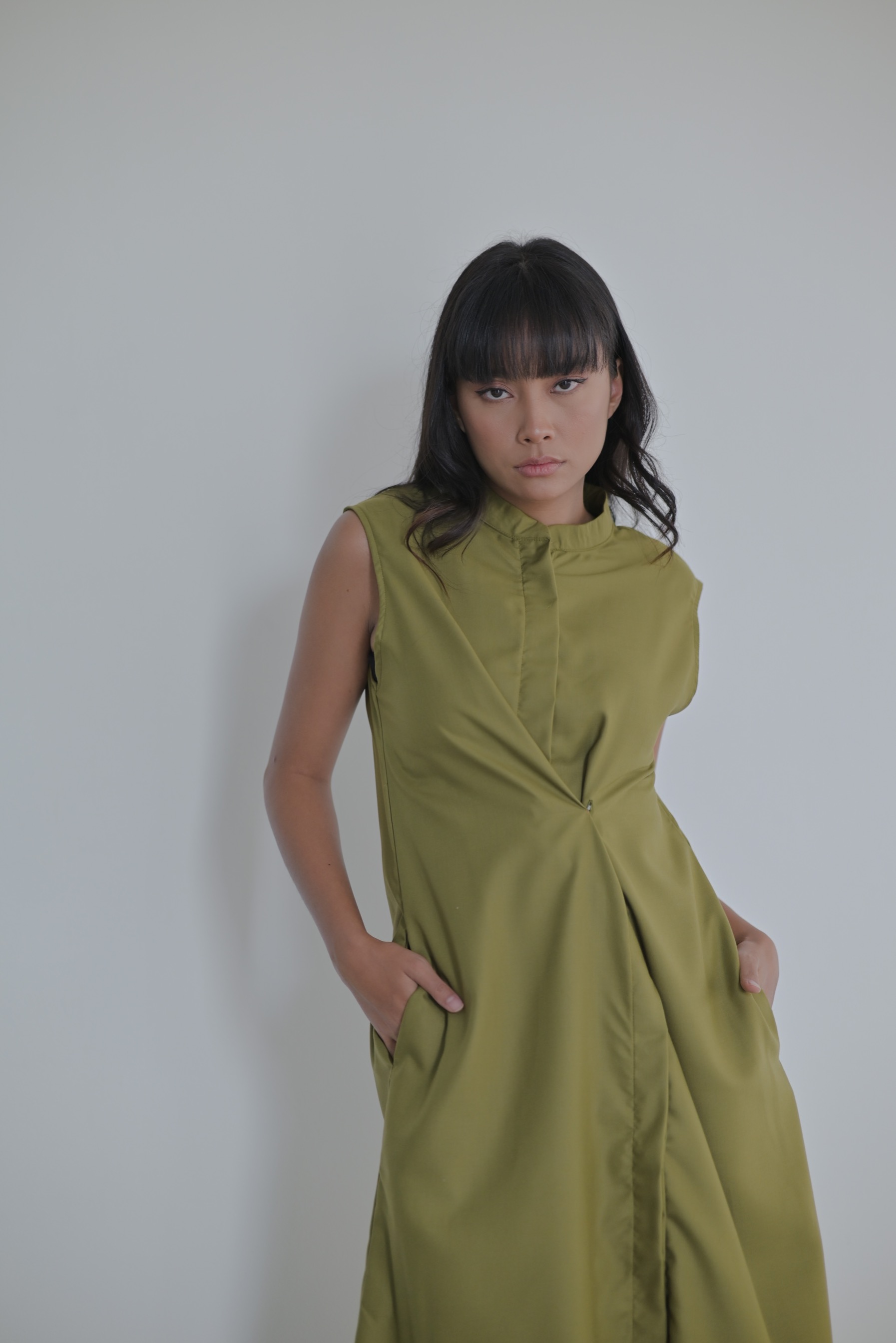 Fukku Dress Olive