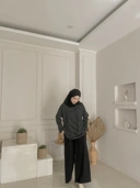 Rhea set Stripped Black