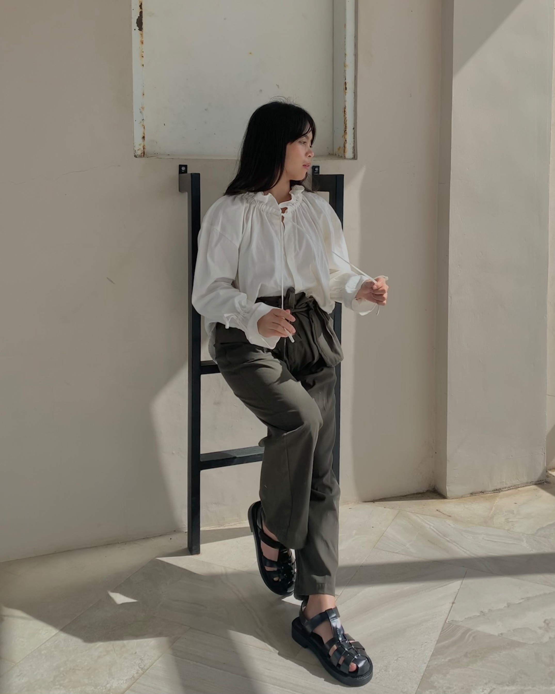 Flowy Shirt White