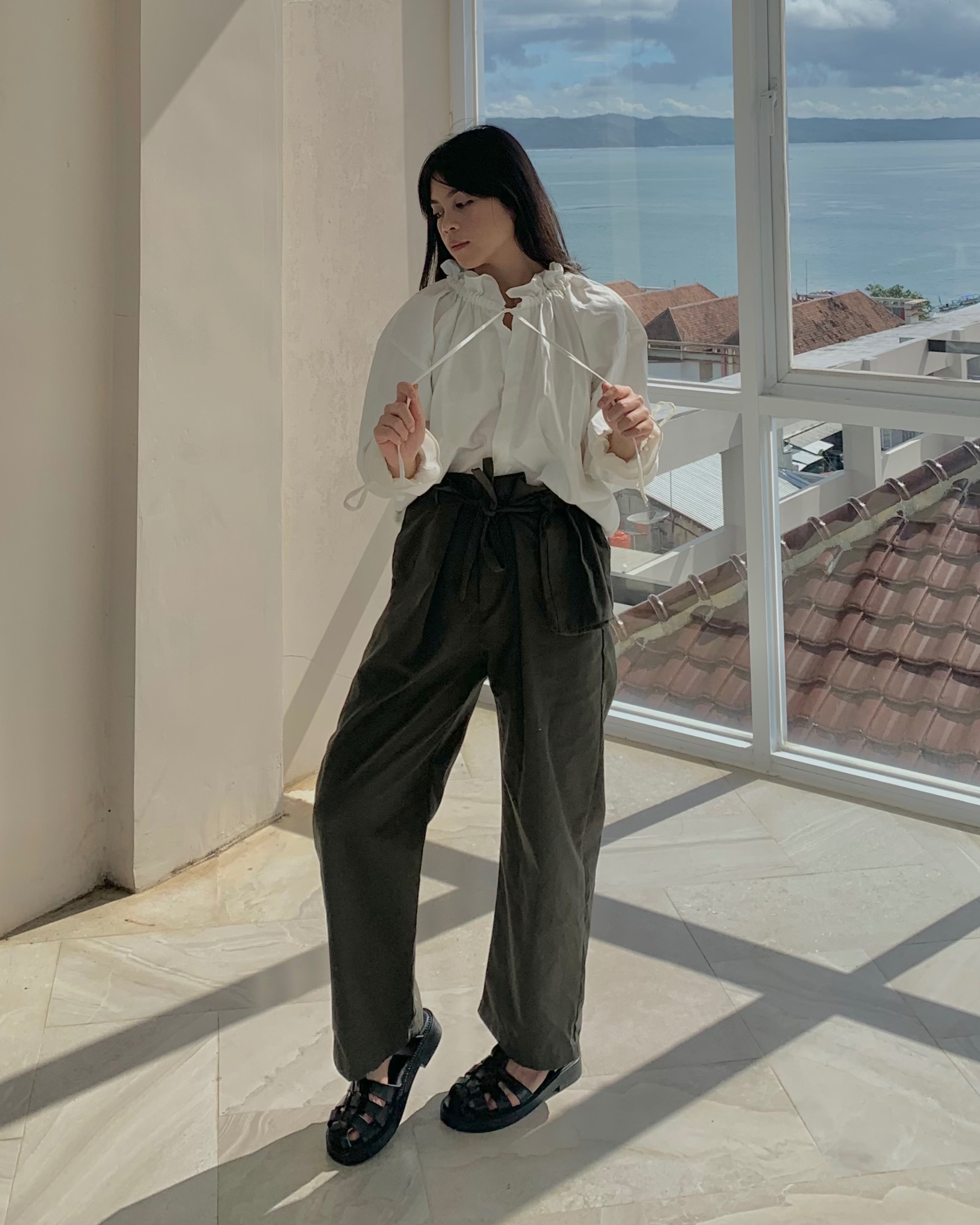 Flowy Shirt White