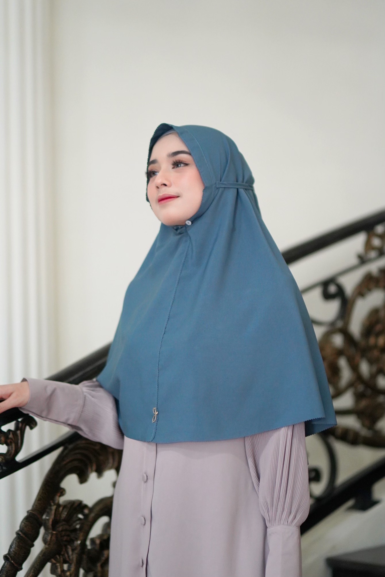 Bergo Queen Syar'i Denim